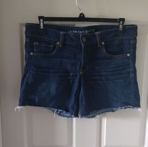 American Eagle Dark Wash Shorts NWOT
